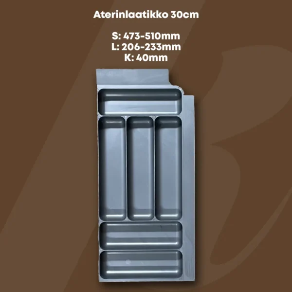 Aterinlaatikko 30cm kaappiin Aterinlaatikko 30cm kaappiin