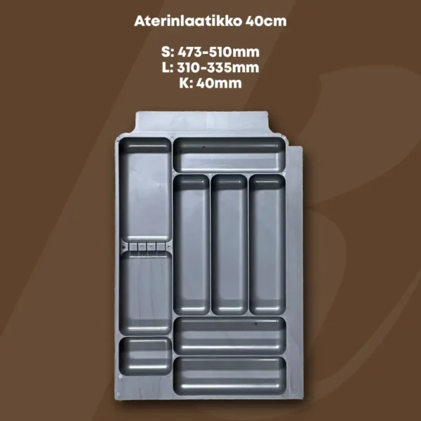 Aterinlaatikko 40cm kaappiin Aterinlaatikko 40cm kaappiin