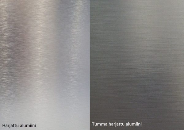 Alumocci harjattu alumiini - Tumma alumiini