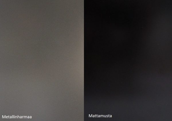 Alumocci metallinharmaa - mattamusta Alumocci metallinharmaa - mattamusta