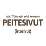 Peitesivu (irtosivu)