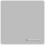 MEL Kalusteovi: Vaalean Harmaa 18mm