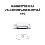 Magneettisalpa valkoinen 4kg