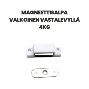 magneettisalpa valkoinen 4kg